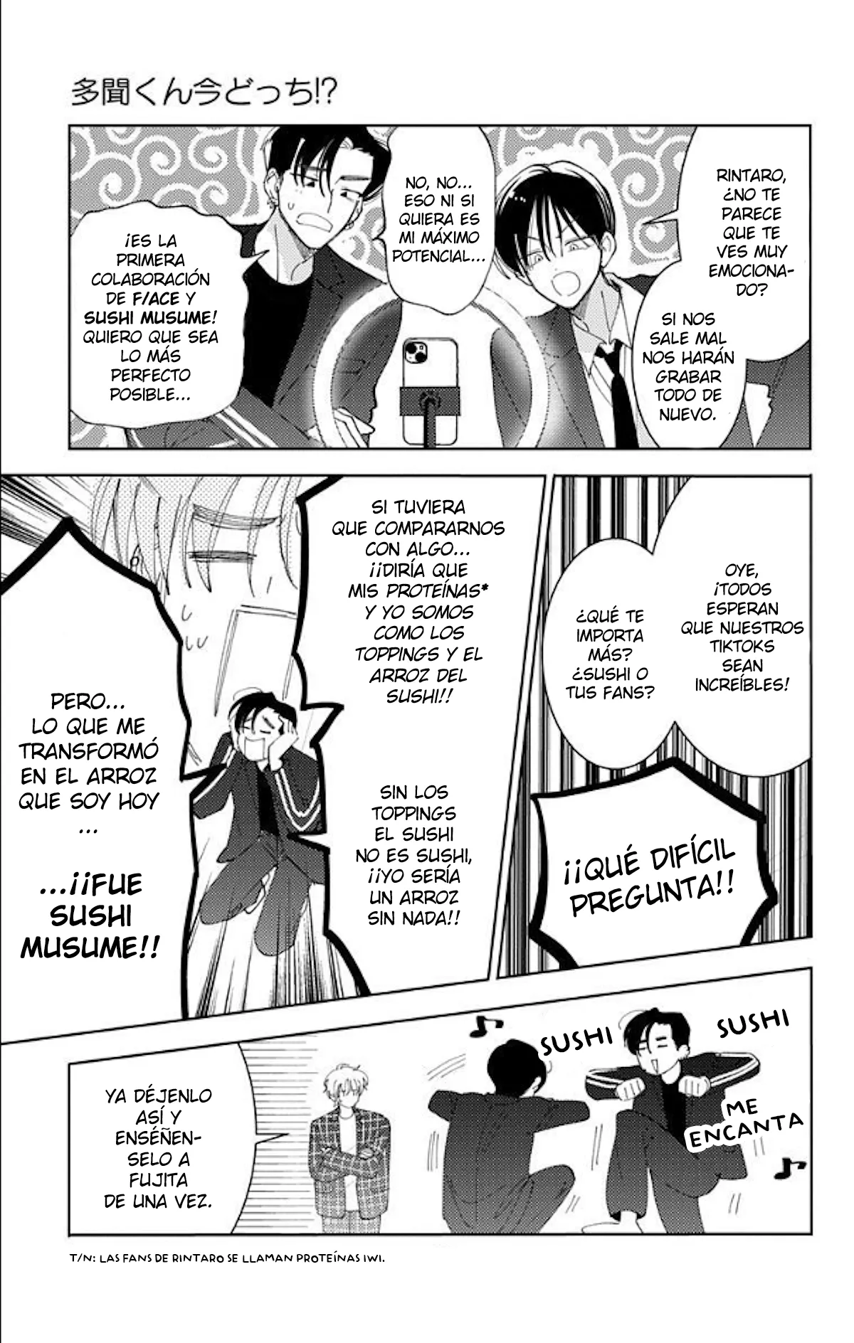 Tamon-kun ima docchi?! Capítulo 61 - Page 4