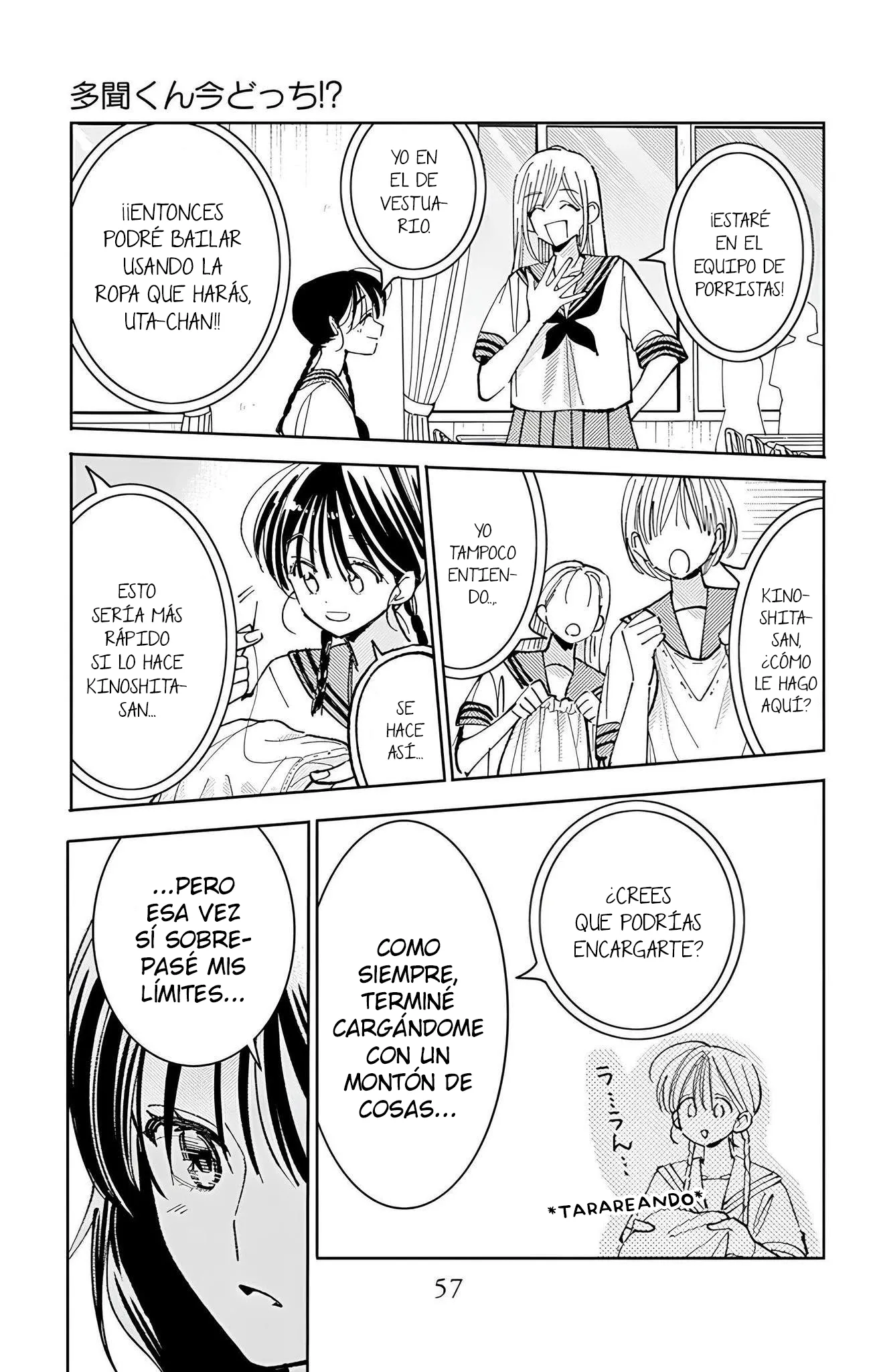 Tamon-kun ima docchi?! Capítulo 66 - Page 20