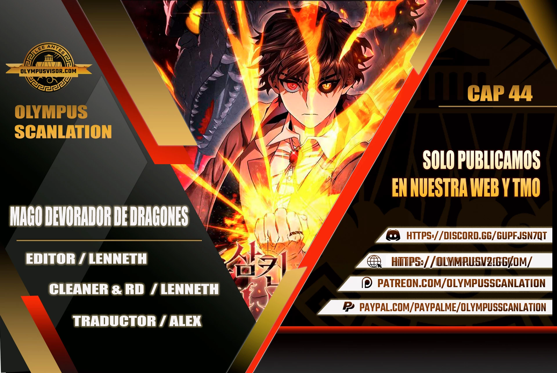 Mago devorador de dragones Capítulo 44 - Page 1