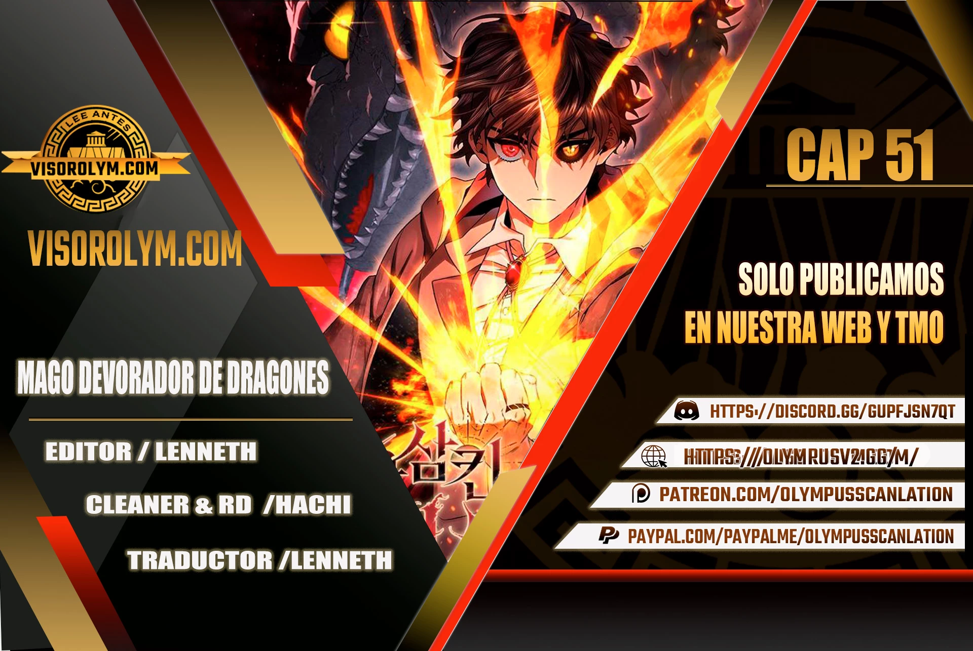 Mago devorador de dragones Capítulo 51 - Page 1