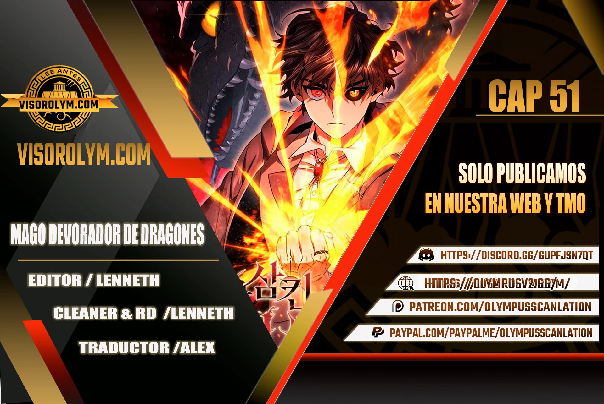 Mago devorador de dragones Capítulo 52 - Page 1
