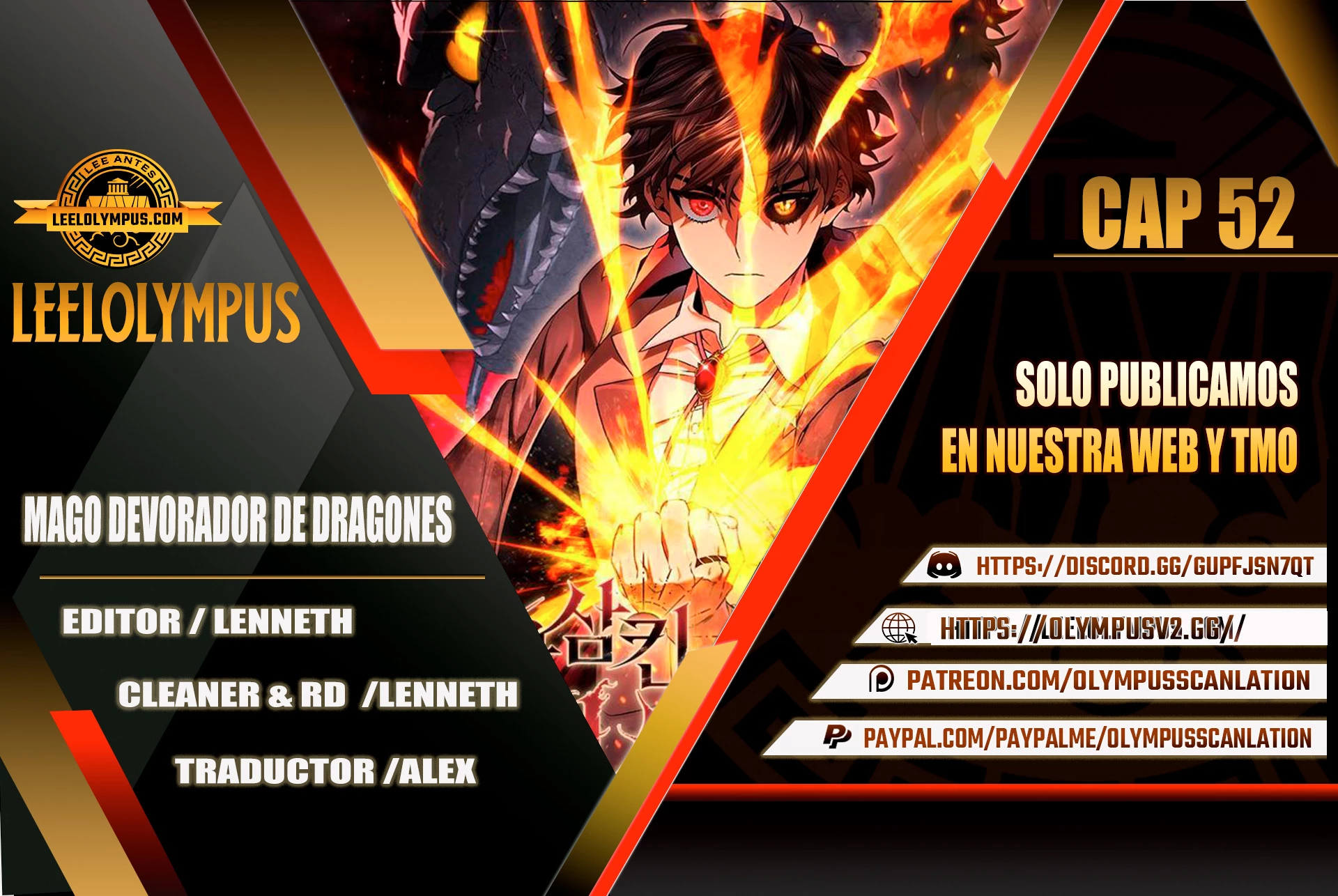 Mago devorador de dragones Capítulo 53 - Page 1