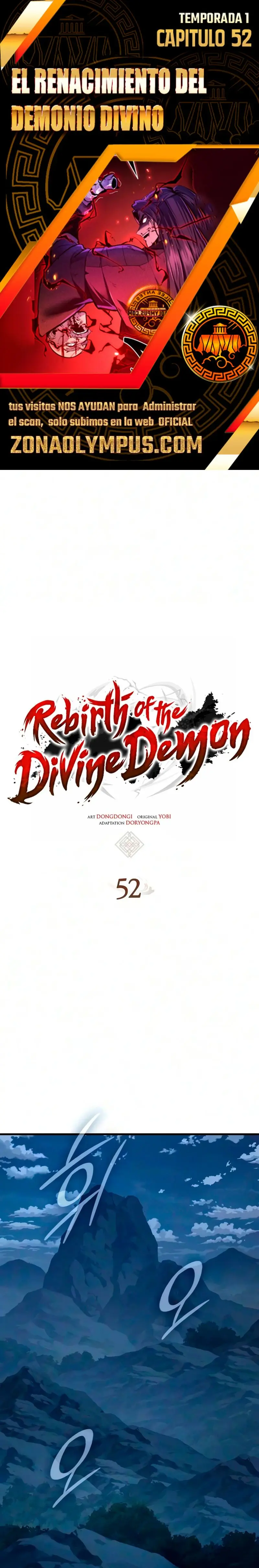 El renacimiento del Demonio Divino Capítulo 52 - Page 1