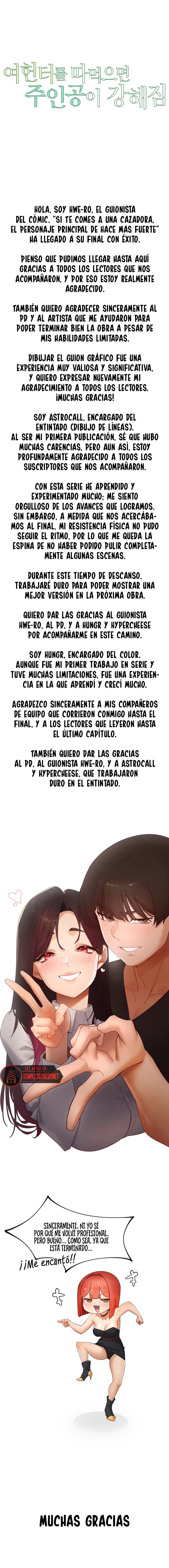 El protagonista se hace más fuerte cuando se come a una cazadora Capítulo 64.5 - Page 1