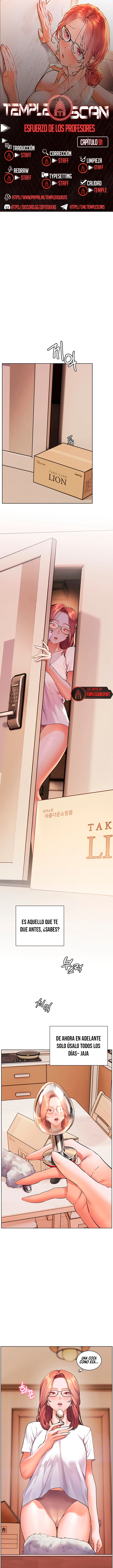 Los esfuerzos de las maestras Capítulo 91 - Page 1