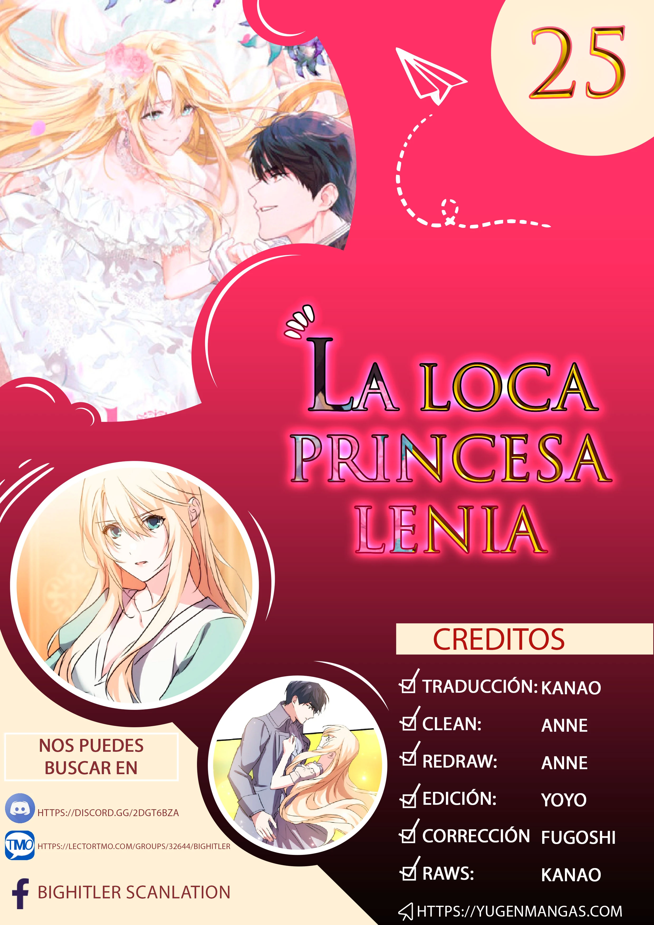 La Loca Princesa Lenia Capítulo 25 - Page 1