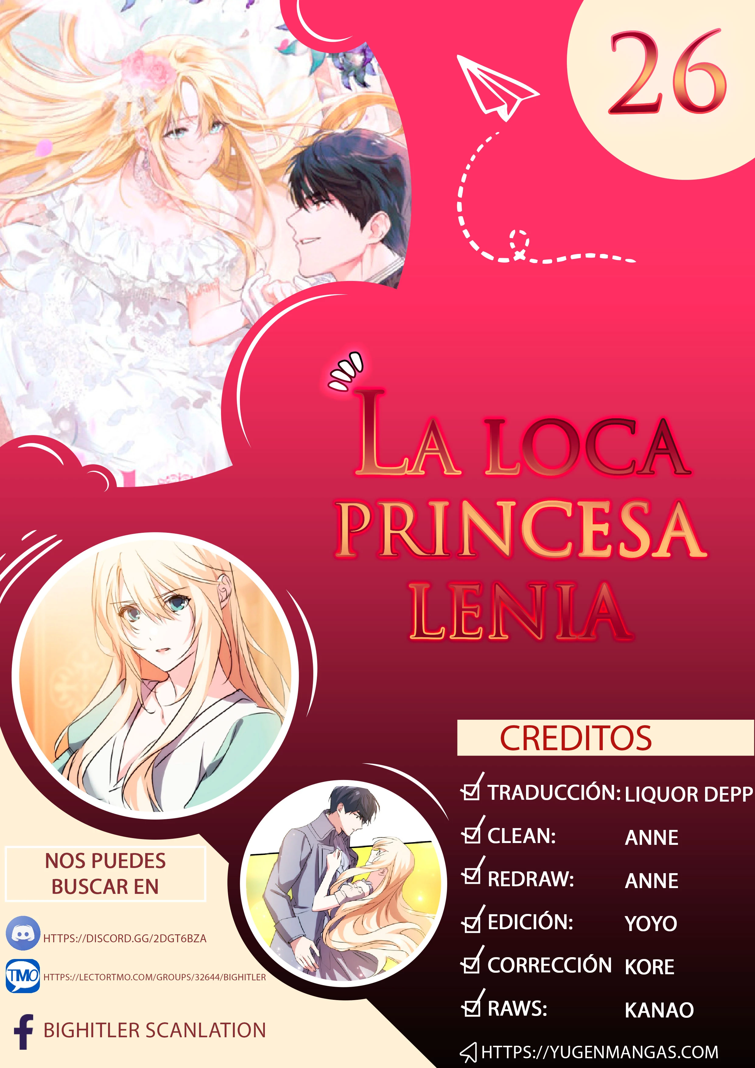 La Loca Princesa Lenia Capítulo 26 - Page 1