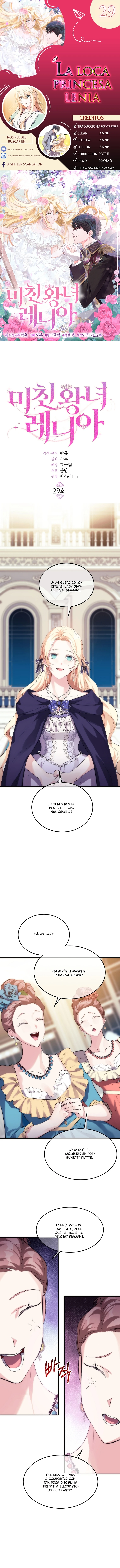 La Loca Princesa Lenia Capítulo 29 - Page 1