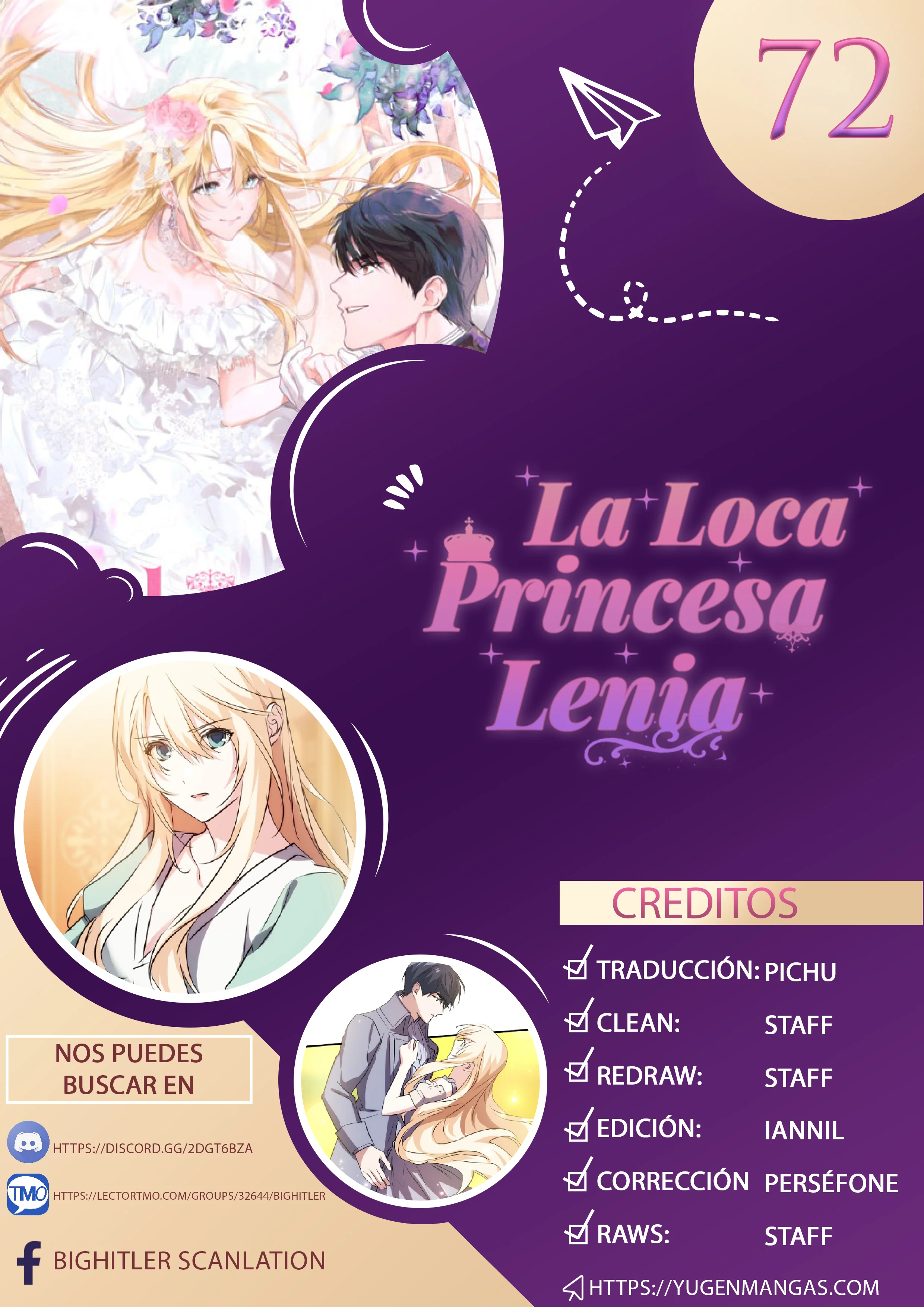 La Loca Princesa Lenia Capítulo 72 - Page 1