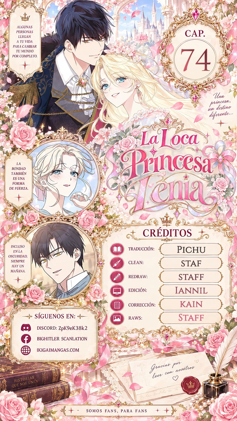La Loca Princesa Lenia Capítulo 74 - Page 1