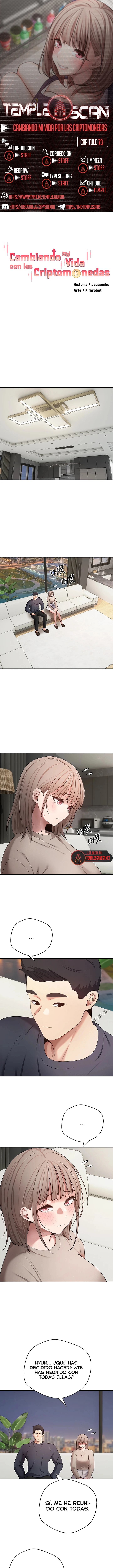 ¡Subí como la espuma en el mundo de las criptomonedas! Capítulo 73 - Page 1