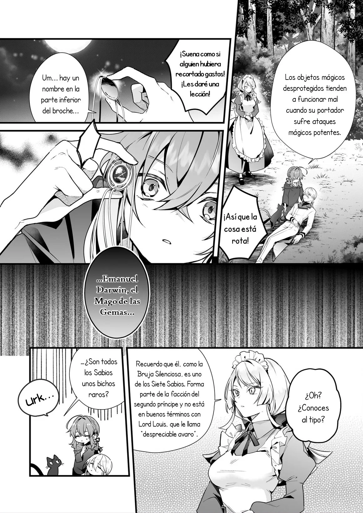 Los Secretos de la Bruja Silenciosa Capítulo 8 - Page 32