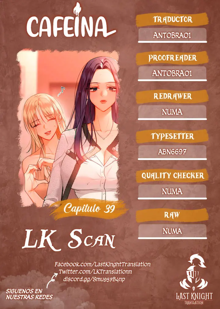 Cafeina Capítulo 39 - Page 1