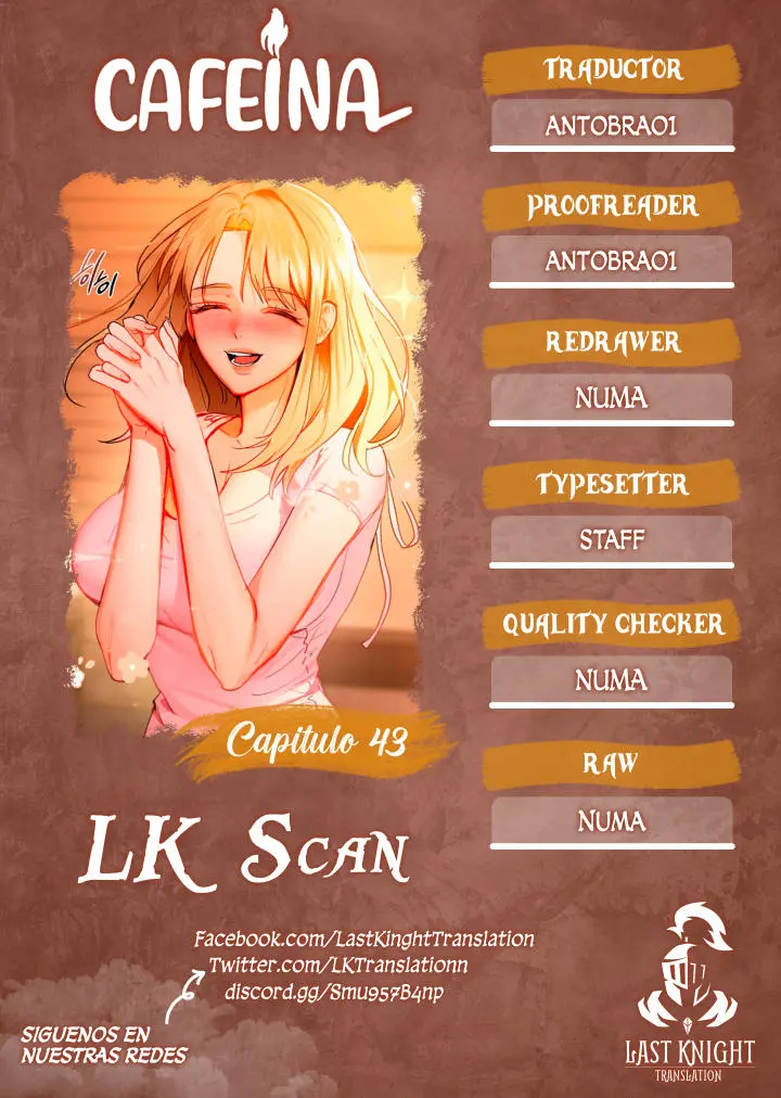 Cafeina Capítulo 43 - Page 1