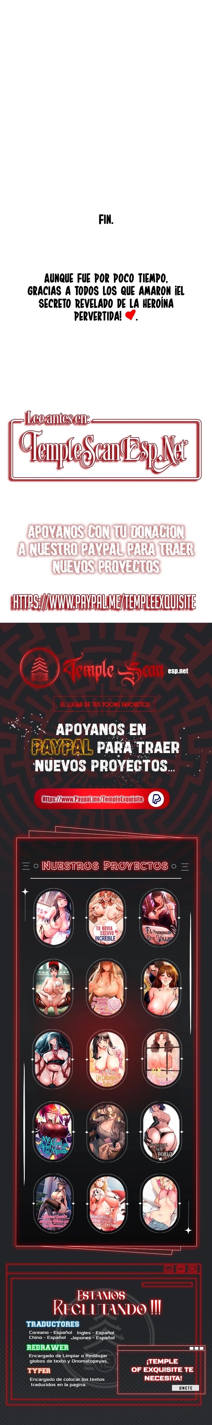 ¡El Secreto Revelado De La Heroína Pervertida! Capítulo 11 - Page 8