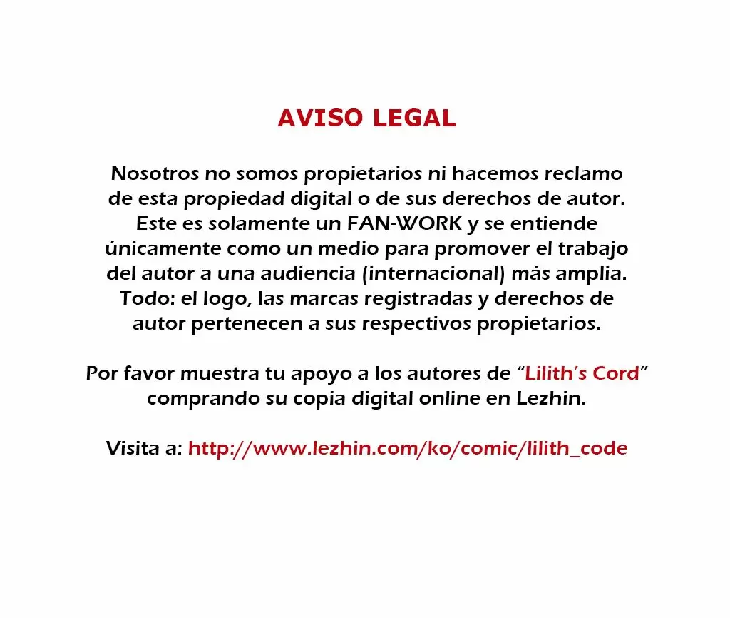 Lilith's Cord Capítulo 21 - Page 1