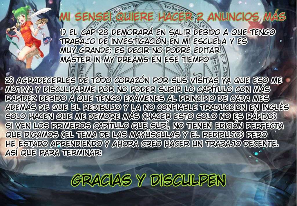 Master In My Dreams Capítulo 27 - Page 23