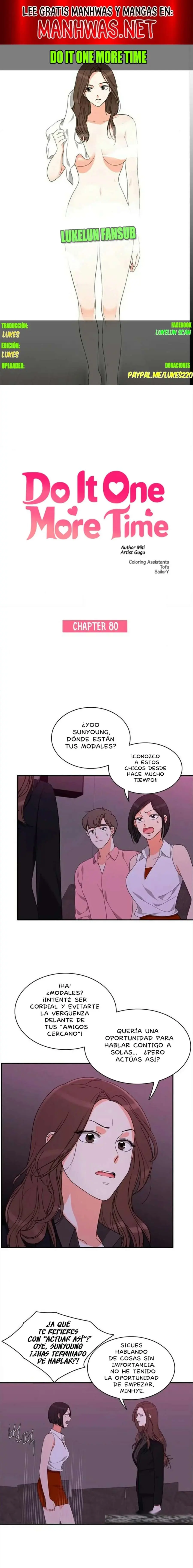 Do It One More Time Capítulo 80 - Page 1