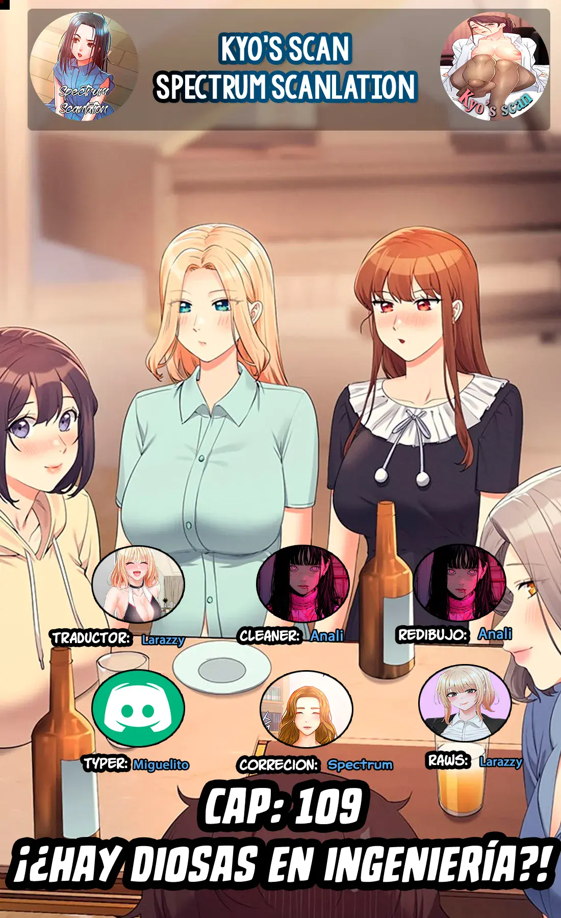 ¡¿Hay Diosas en Ingeniería?! Capítulo 109 - Page 1