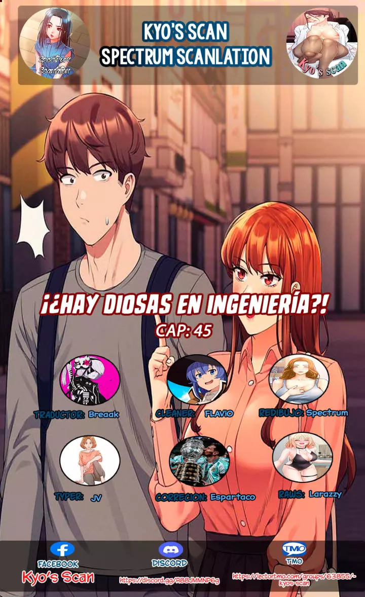 ¡¿Hay Diosas en Ingeniería?! Capítulo 45 - Page 1