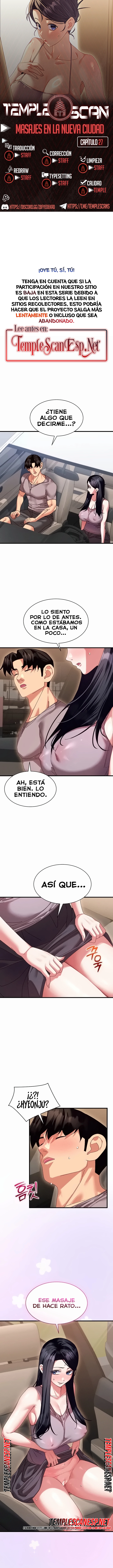 Masajista en la Nueva Ciudad Capítulo 27 - Page 1