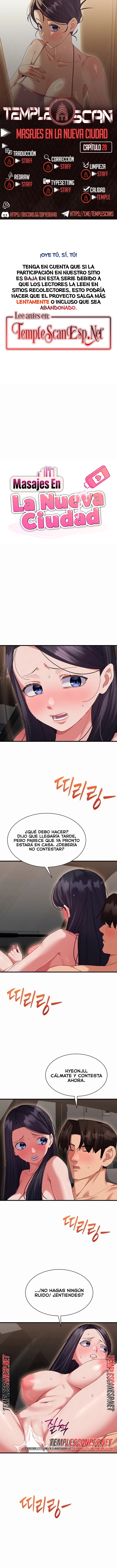 Masajista en la Nueva Ciudad Capítulo 28 - Page 1