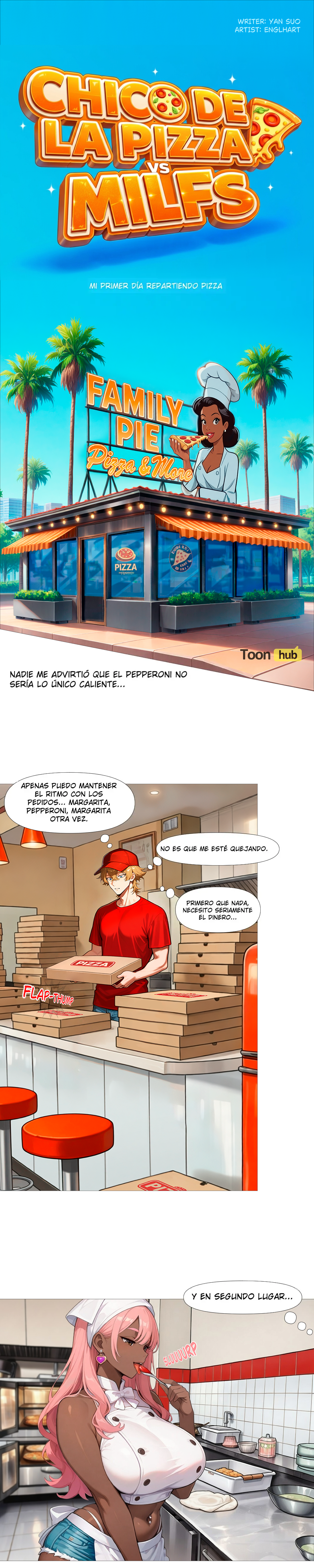 Pizza Boy vs Milfs Capítulo 1 - Page 1