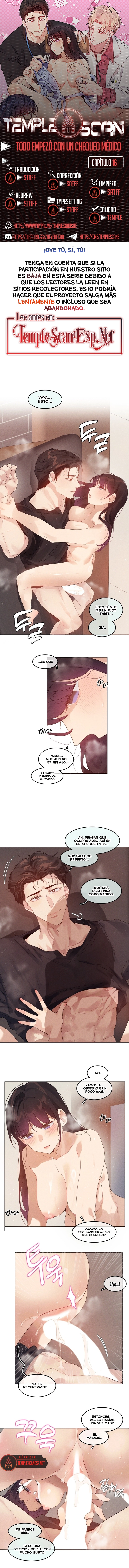 Todo Empezo con un Chequeo Medico Capítulo 18 - Page 1