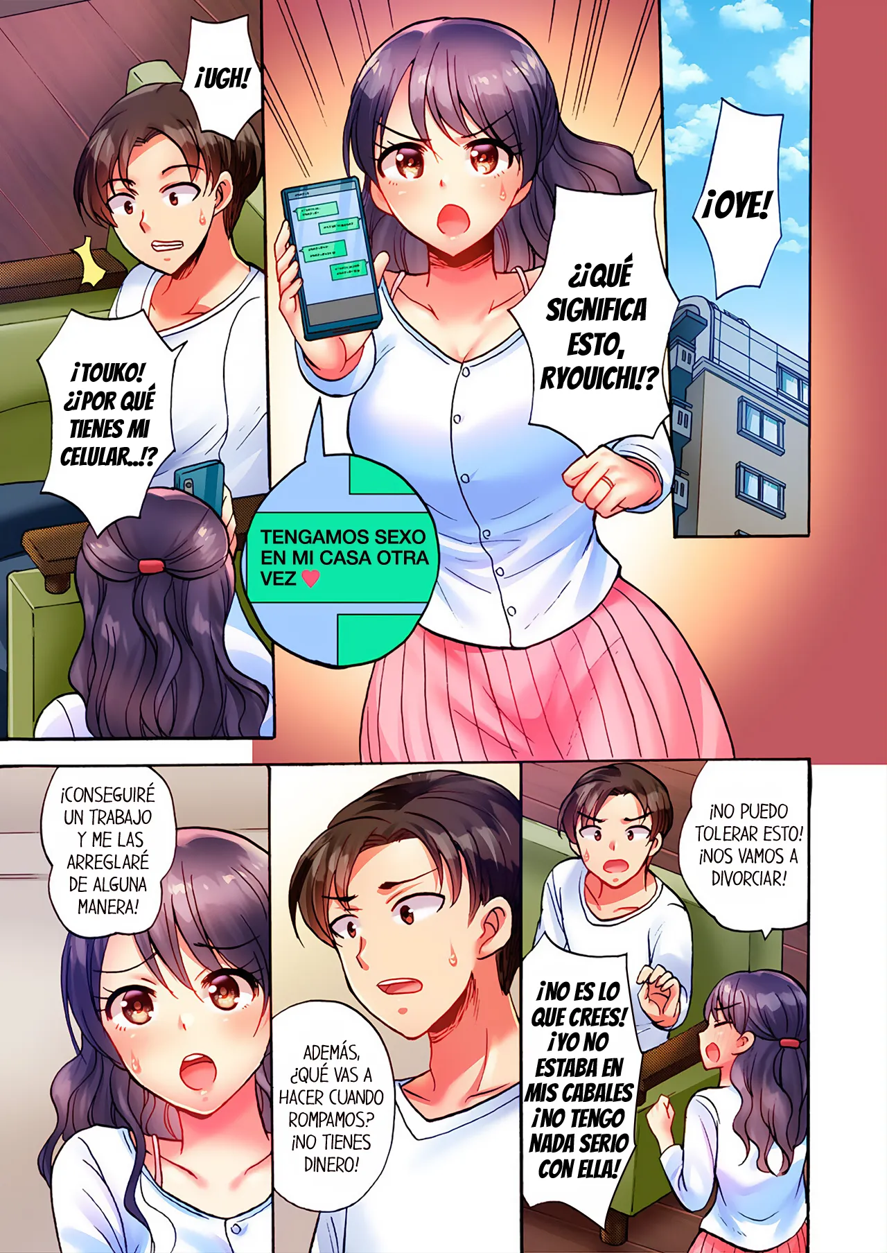 “We Can’t! It’ll Be An Affair!” Wife Who Loves Penetration Has Hardcore Sex During Work Capítulo 1 - Page 3