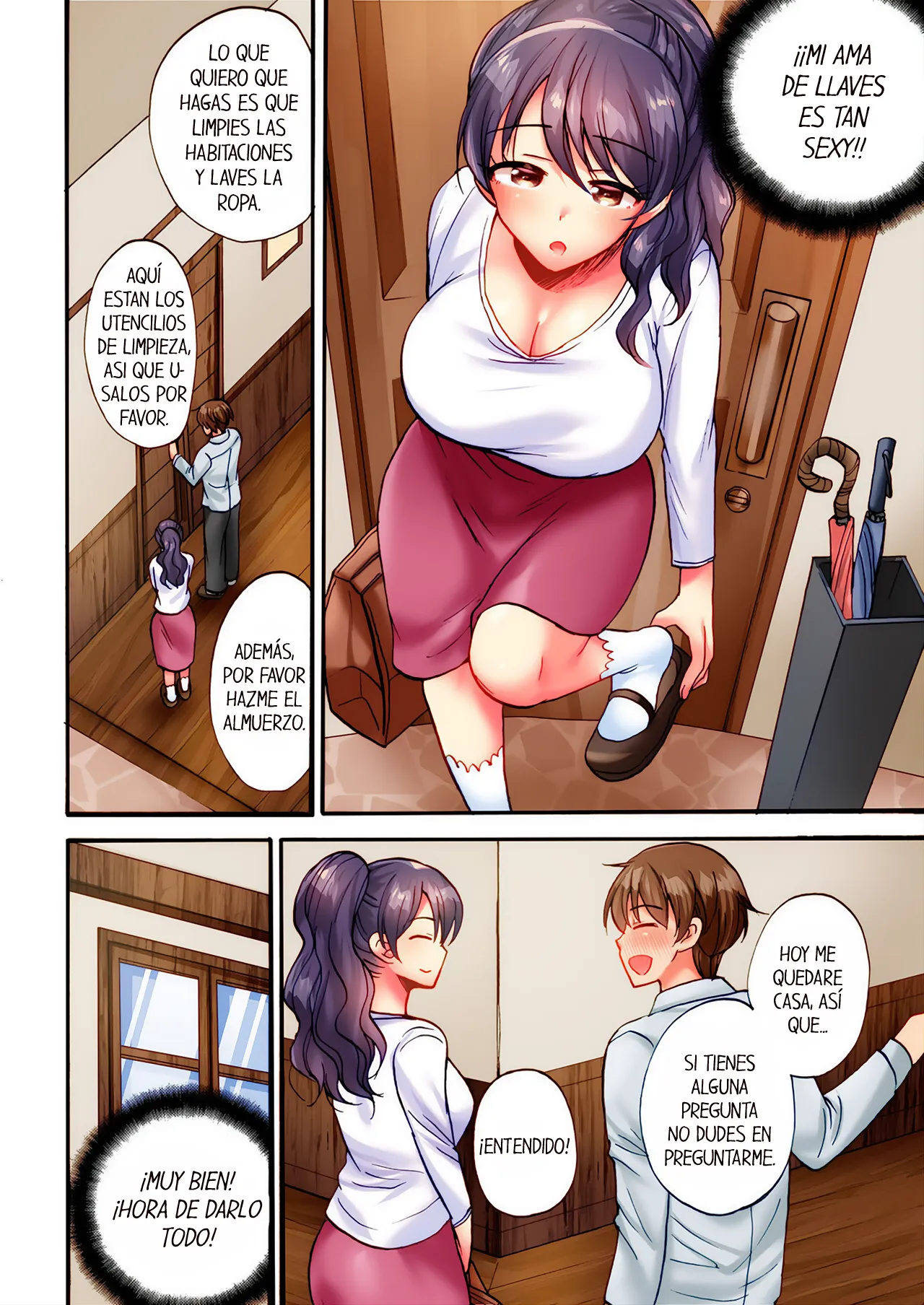 “We Can’t! It’ll Be An Affair!” Wife Who Loves Penetration Has Hardcore Sex During Work Capítulo 1 - Page 6