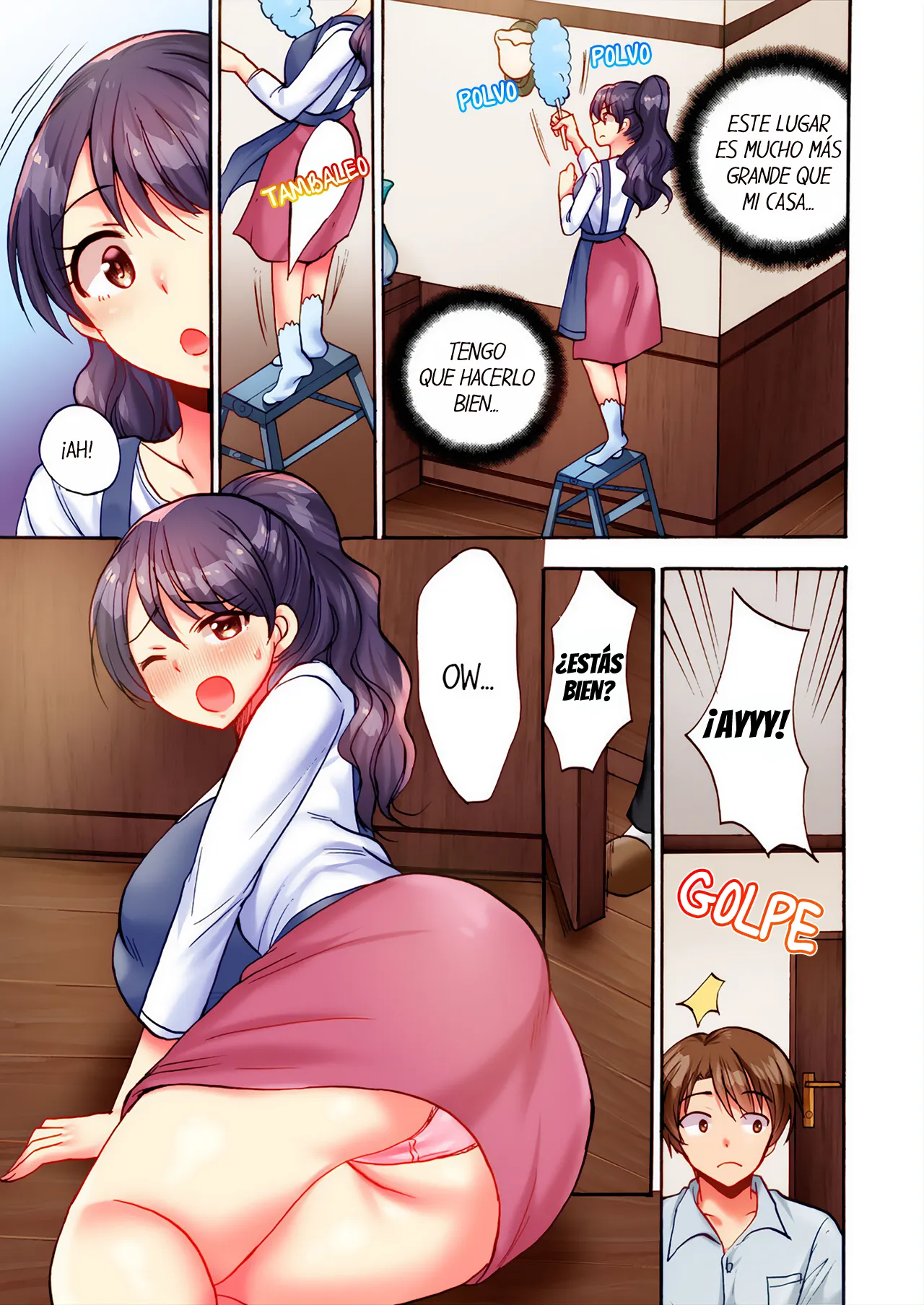 “We Can’t! It’ll Be An Affair!” Wife Who Loves Penetration Has Hardcore Sex During Work Capítulo 1 - Page 7
