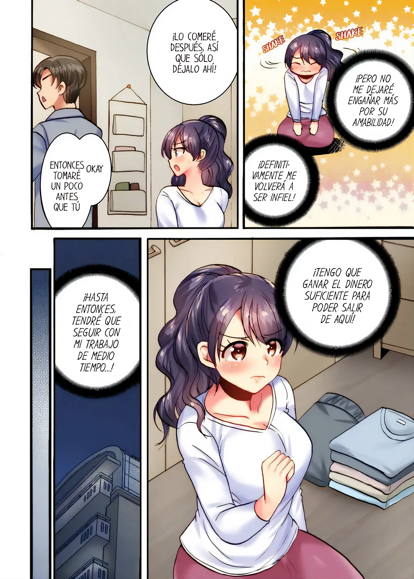 “We Can’t! It’ll Be An Affair!” Wife Who Loves Penetration Has Hardcore Sex During Work Capítulo 6 - Page 5