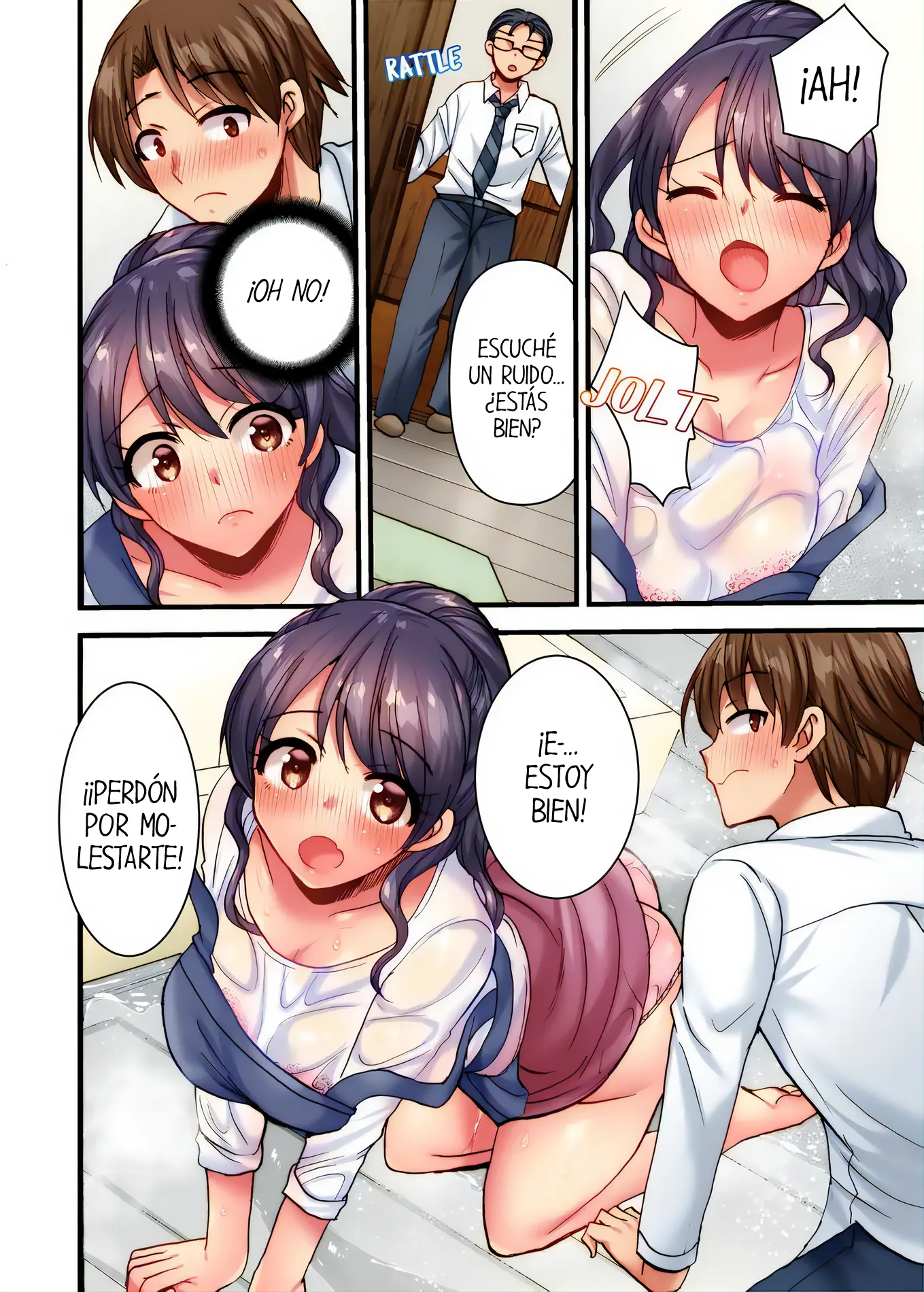“We Can’t! It’ll Be An Affair!” Wife Who Loves Penetration Has Hardcore Sex During Work Capítulo 8 - Page 5