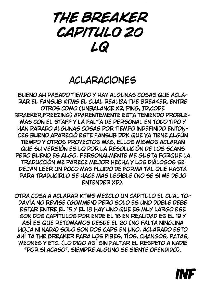 The Breaker Capítulo 20 - Page 1