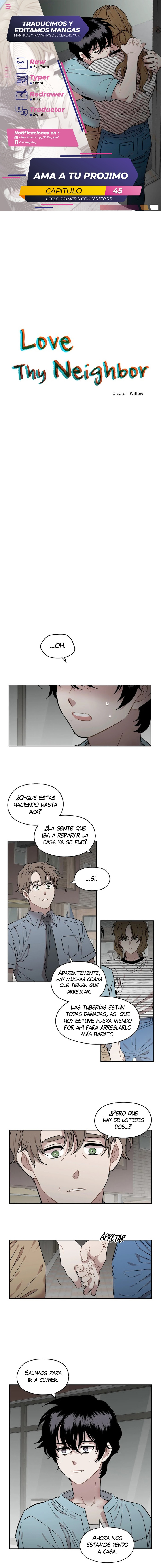 Ama a tu prójimo Capítulo 45 - Page 1