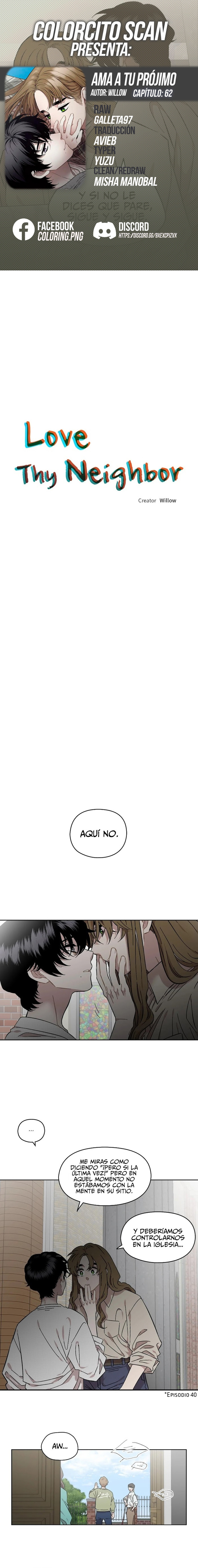 Ama a tu prójimo Capítulo 62 - Page 1