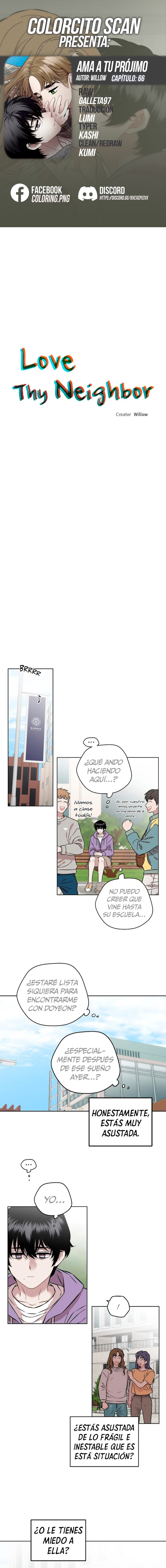 Ama a tu prójimo Capítulo 66 - Page 1