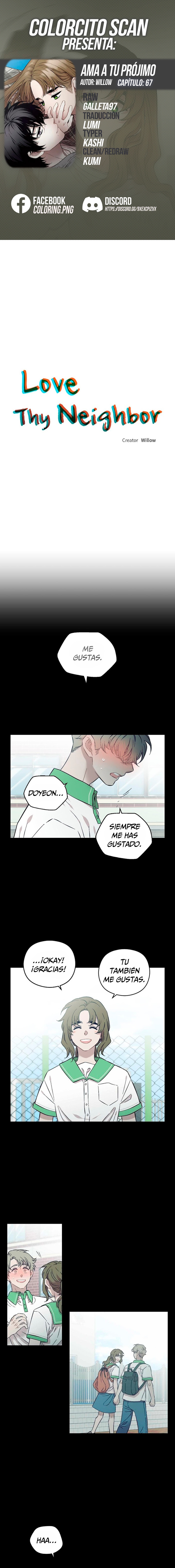 Ama a tu prójimo Capítulo 67 - Page 1