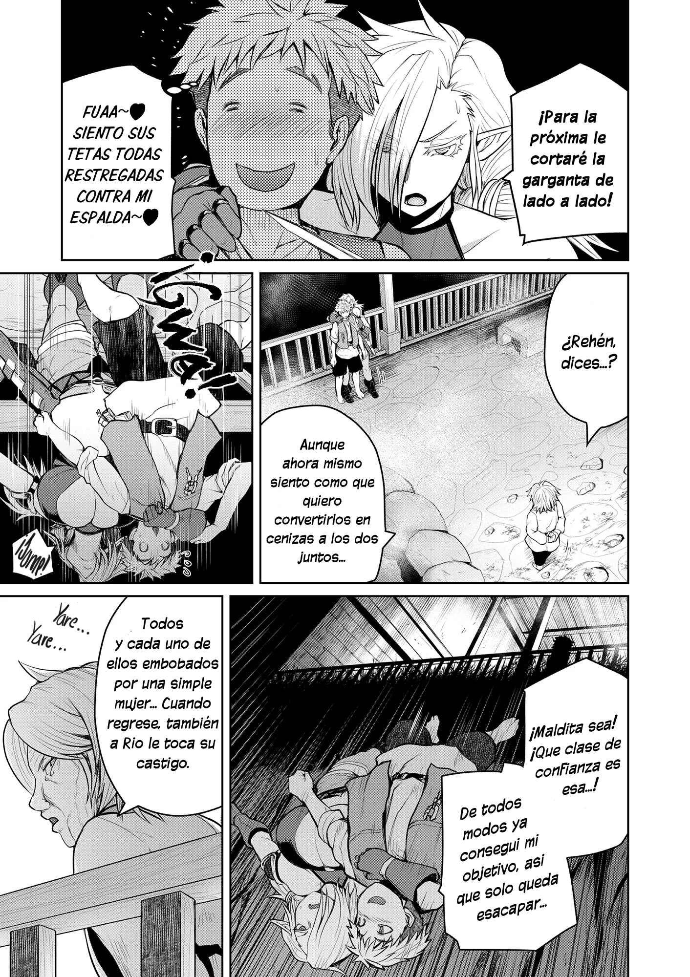 Henkyou no Ofuroya-san, Harem ni Naru ~Yamaoku ni Aru Sabireta Onsen no Kounou ga Cheat Sugite Onna Boukensha ni Daininki na Ken~ Capítulo 10 - Page 13
