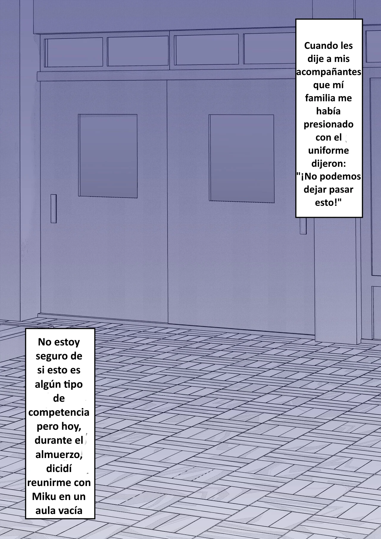 Un mundo paralelo con una proporción de 1:39 (R 18) Capítulo 10 - Page 1