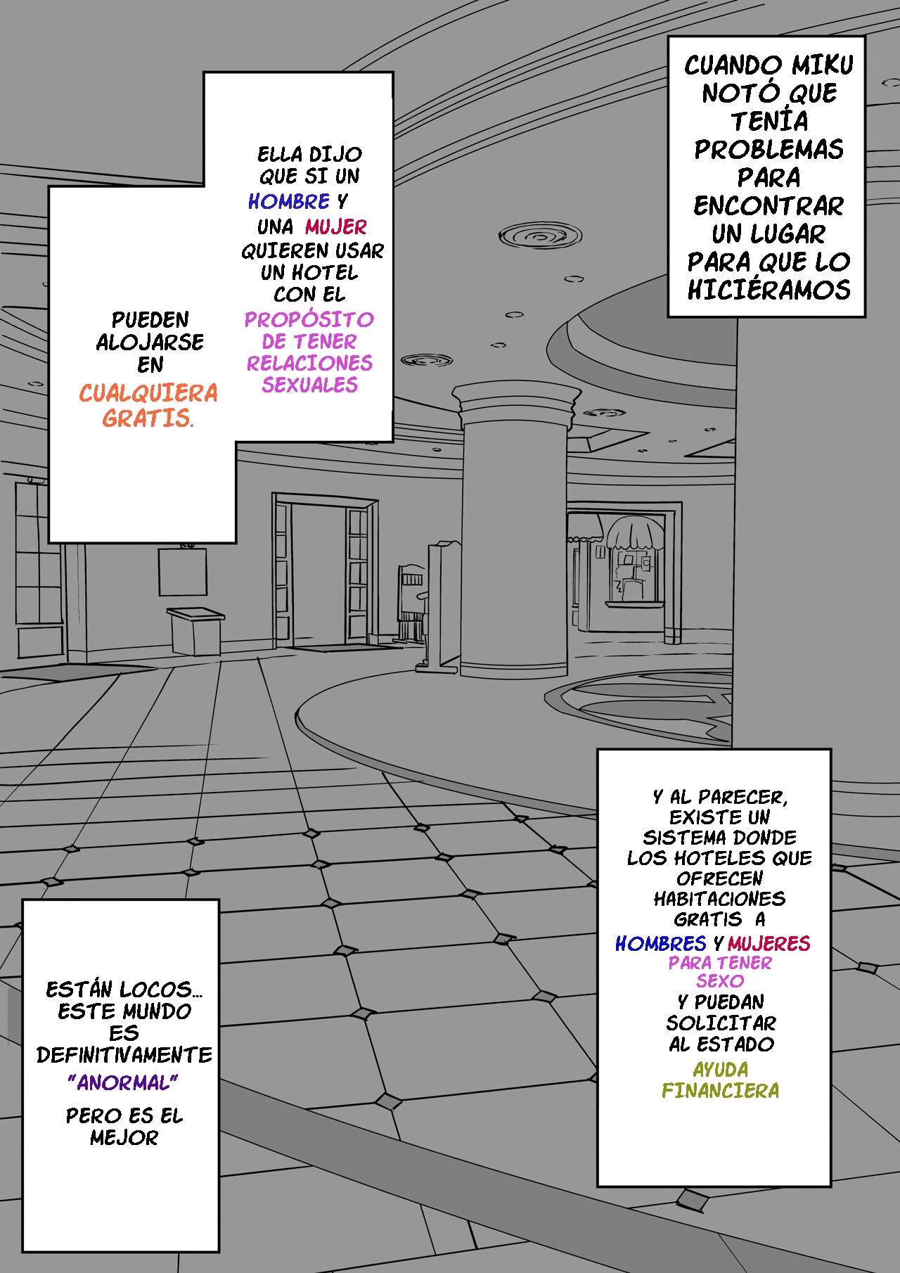 Un mundo paralelo con una proporción de 1:39 (R 18) Capítulo 2 - Page 8