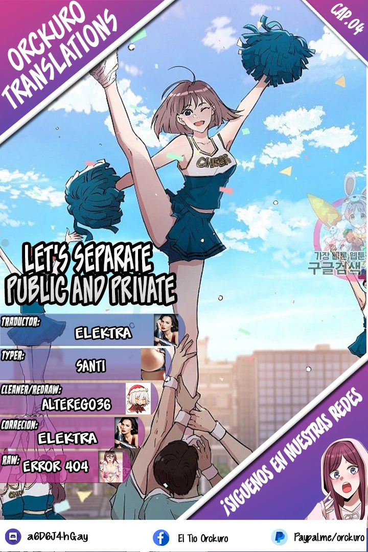 Separemos lo público de lo privado Capítulo 4 - Page 1