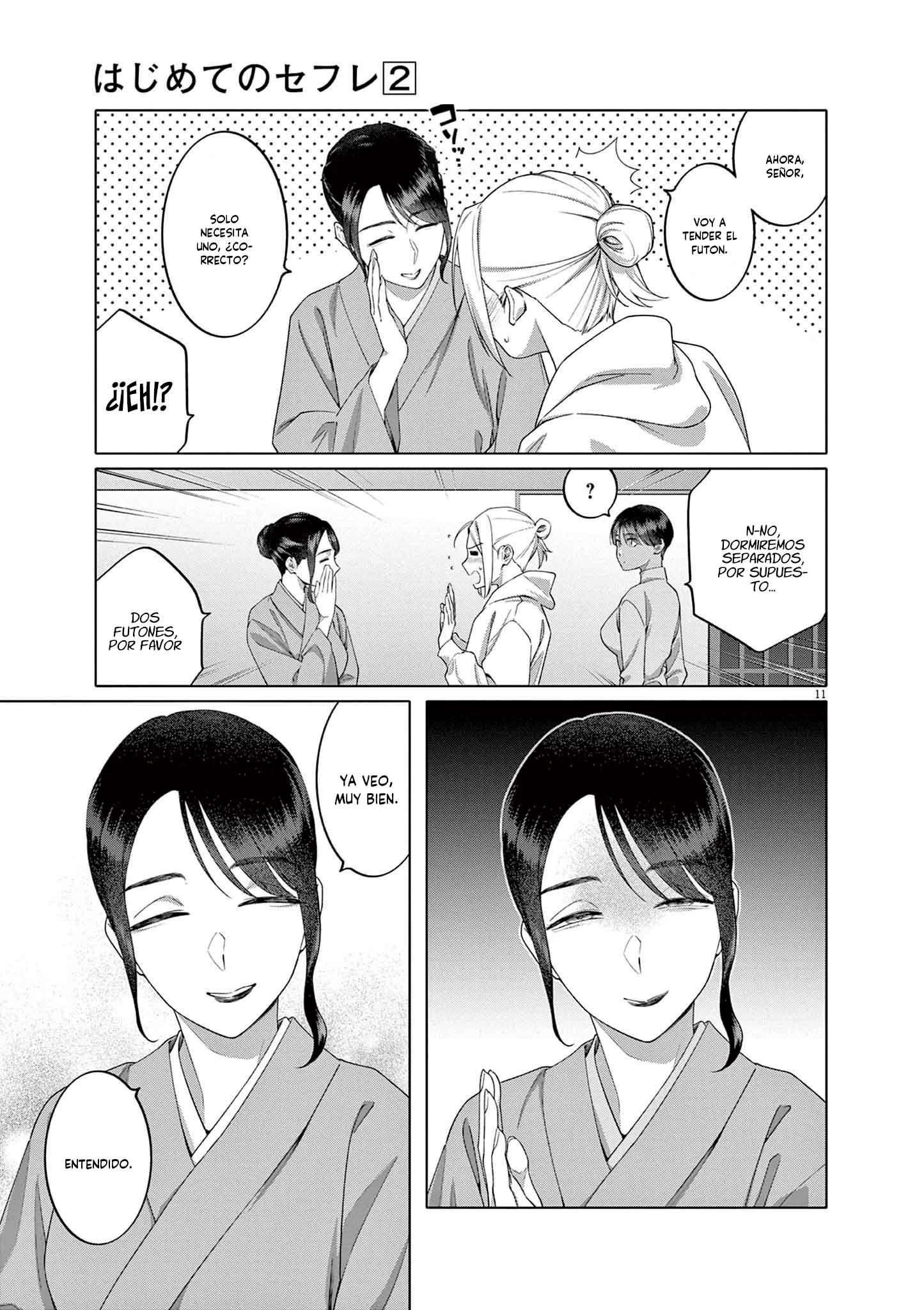 Hajimete no Sefure Capítulo 13 - Page 13