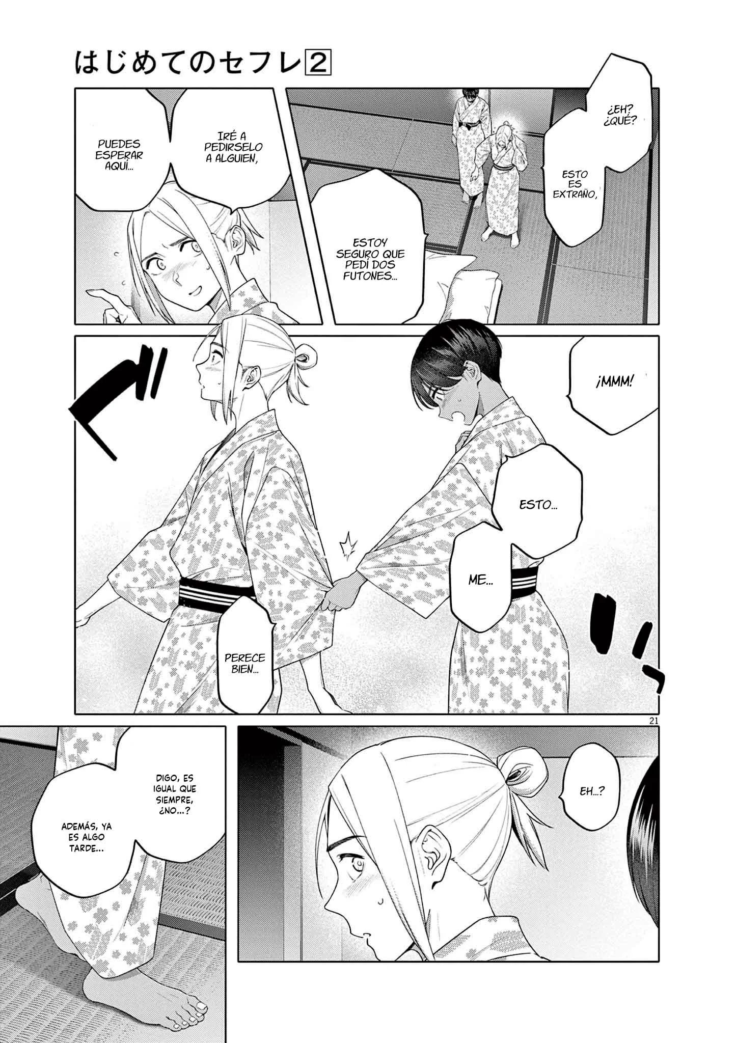 Hajimete no Sefure Capítulo 13 - Page 23