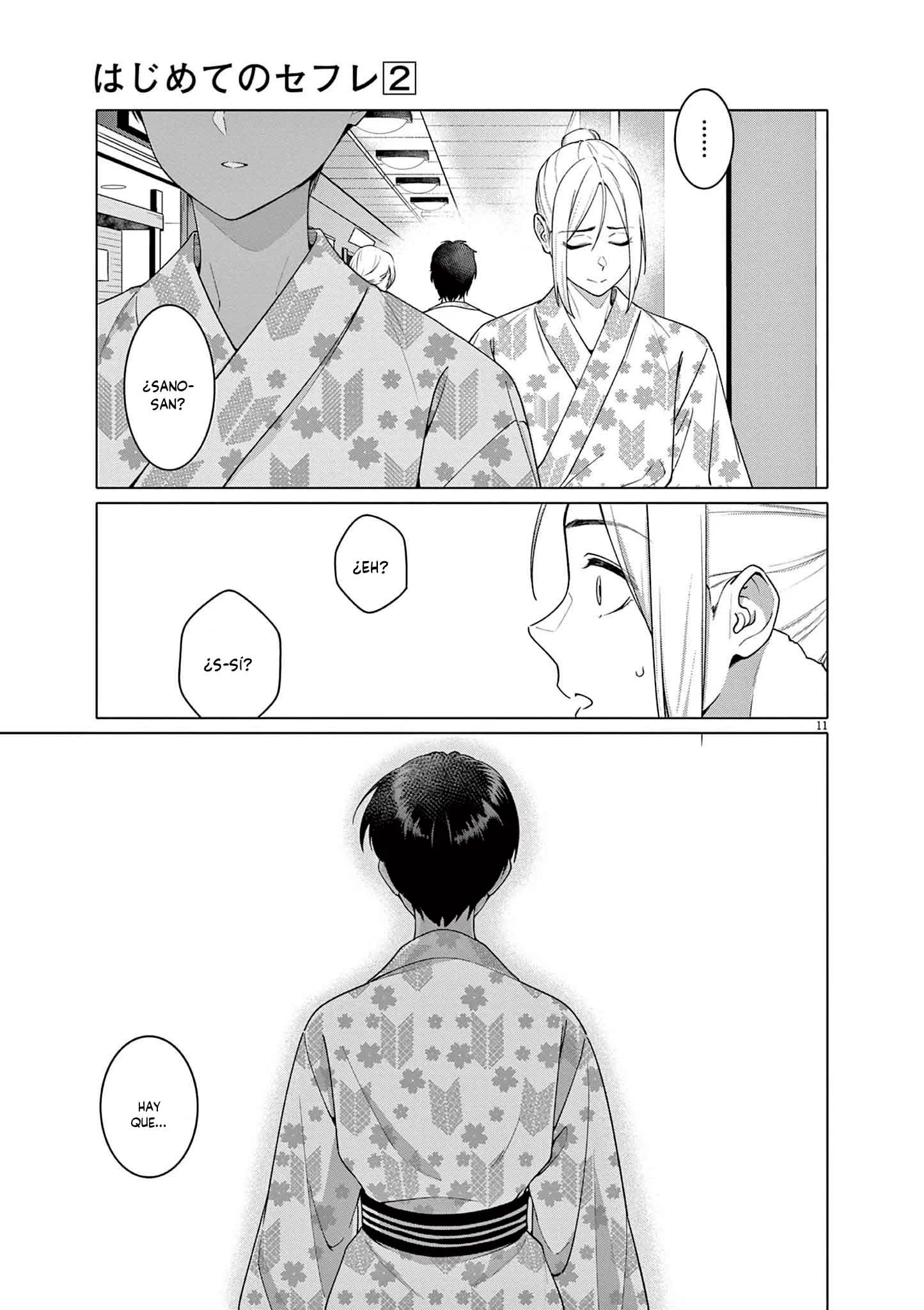 Hajimete no Sefure Capítulo 14 - Page 13
