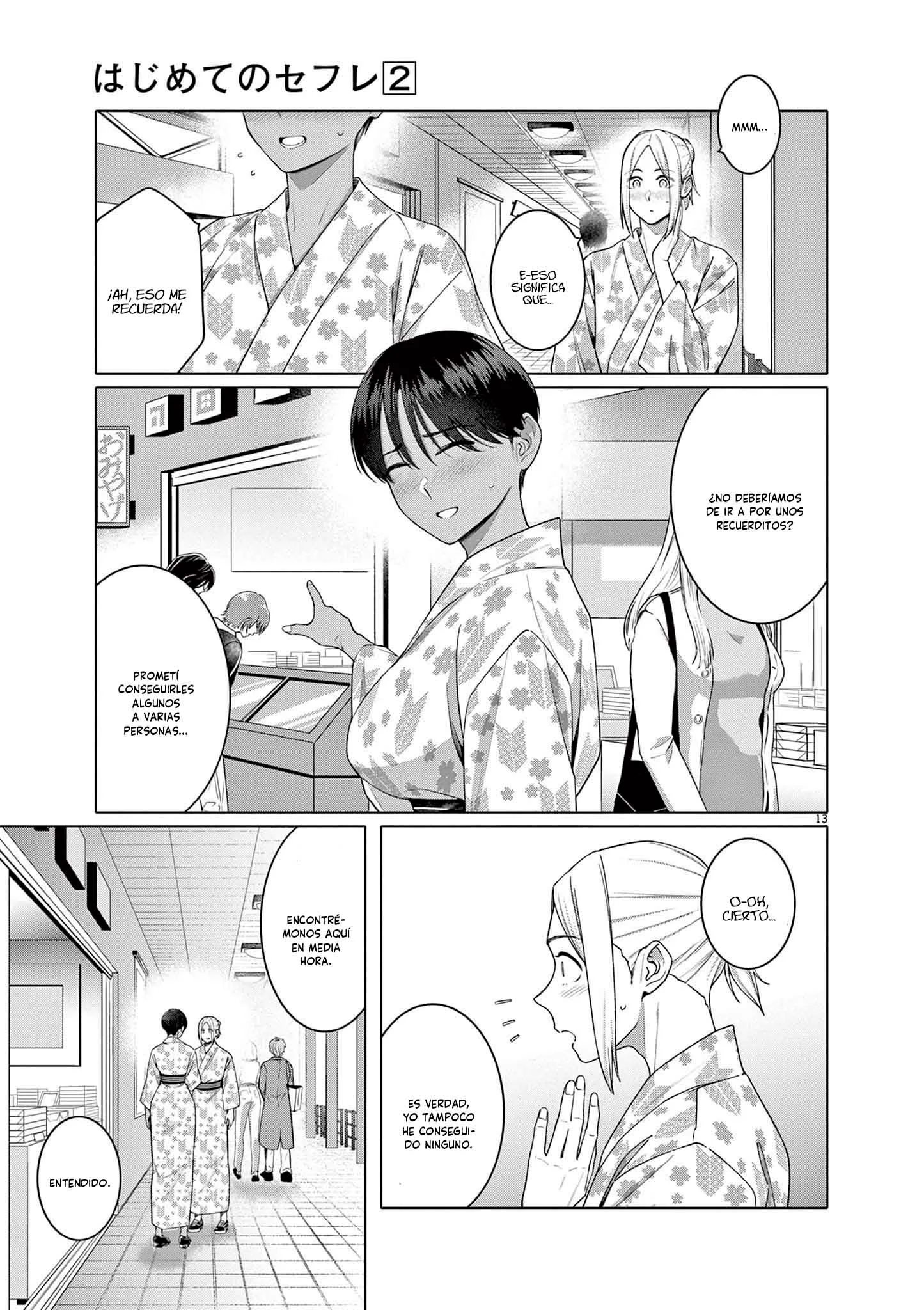 Hajimete no Sefure Capítulo 14 - Page 15