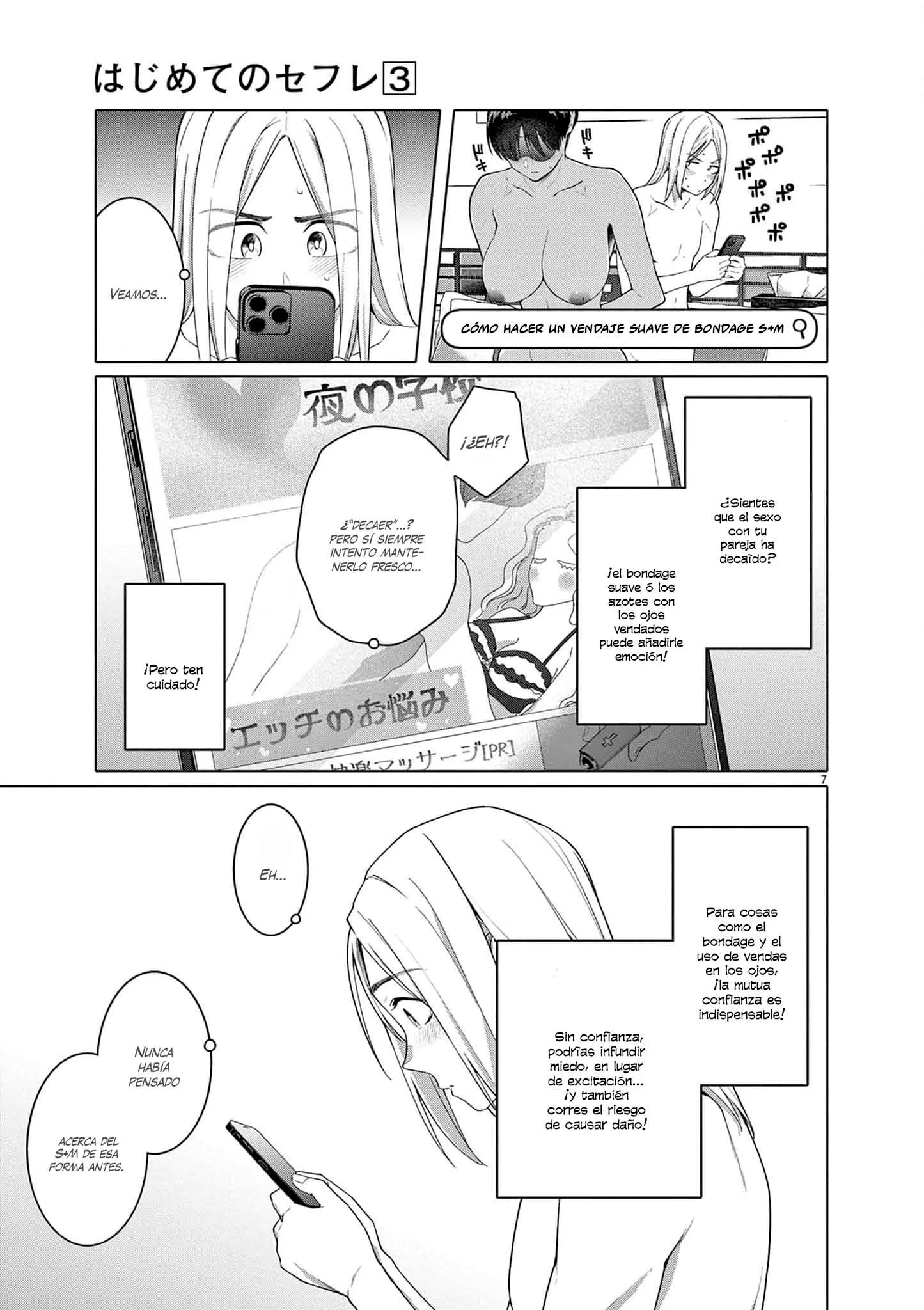 Hajimete no Sefure Capítulo 15 - Page 9