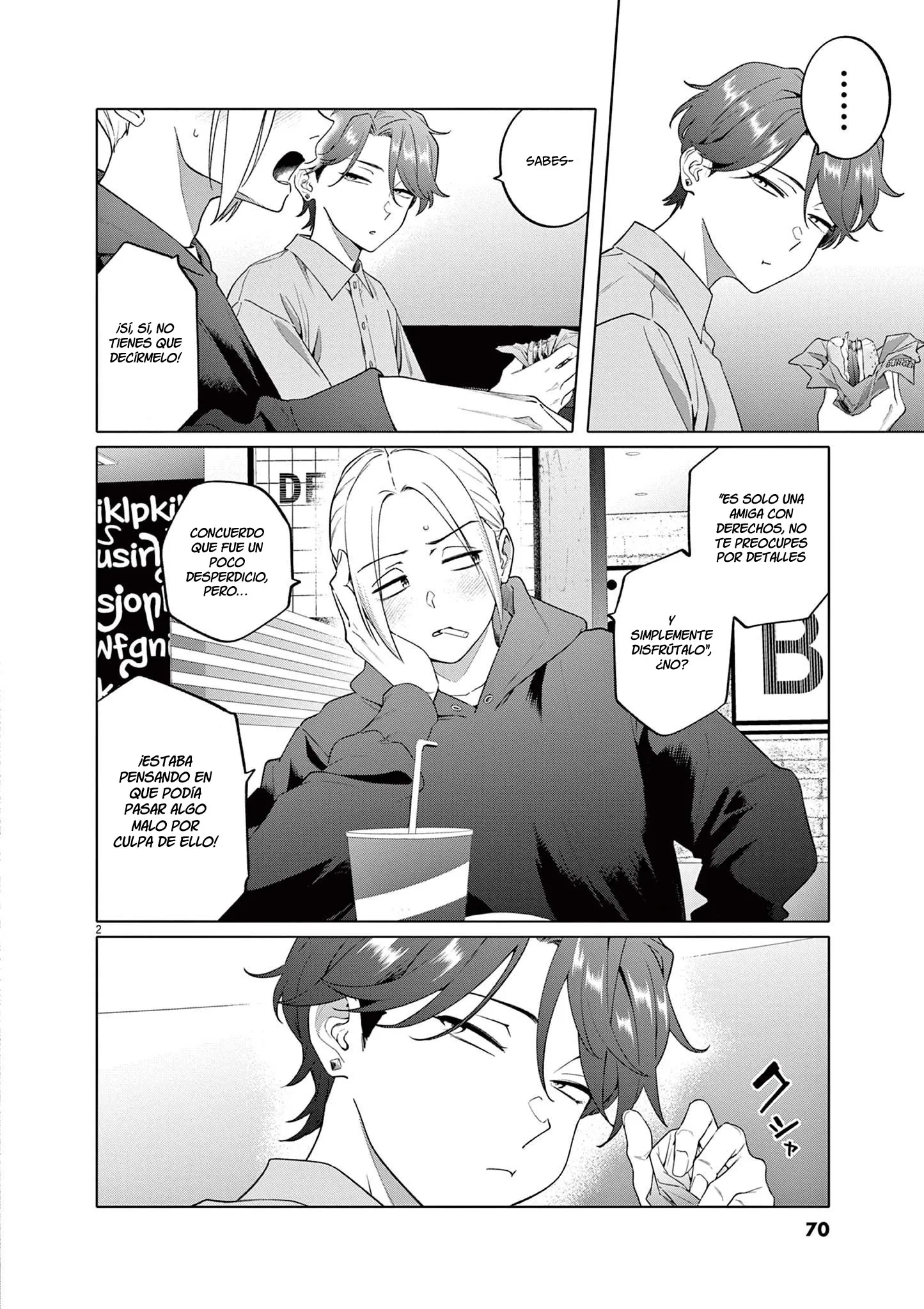 Hajimete no Sefure Capítulo 3 - Page 3