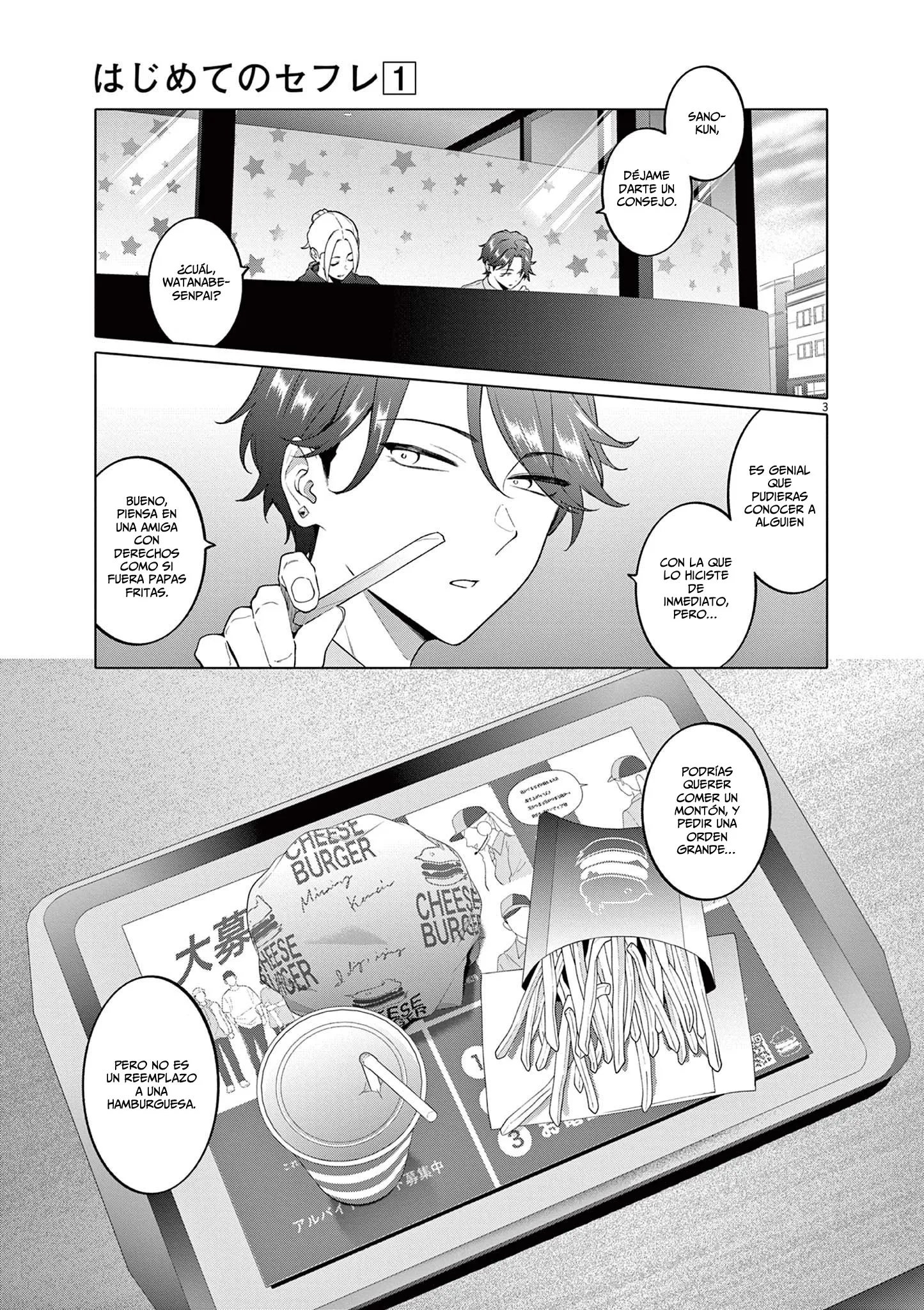 Hajimete no Sefure Capítulo 3 - Page 4