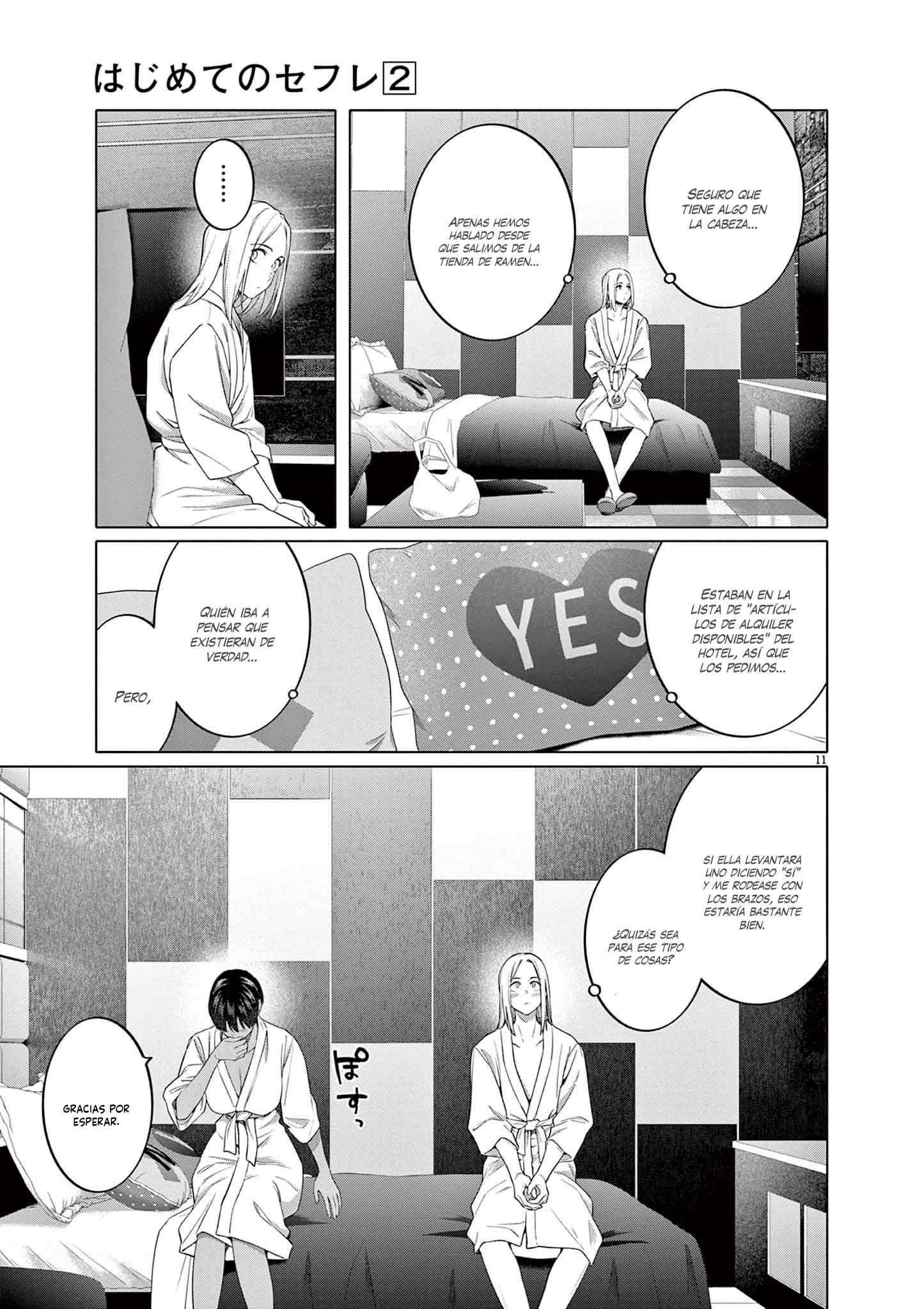 Hajimete no Sefure Capítulo 8 - Page 15